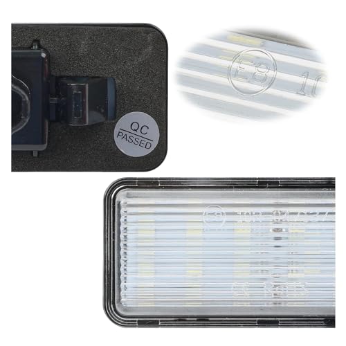 Luz de LED para placa matrícula Toyota Prado 120 soluciona error 5
