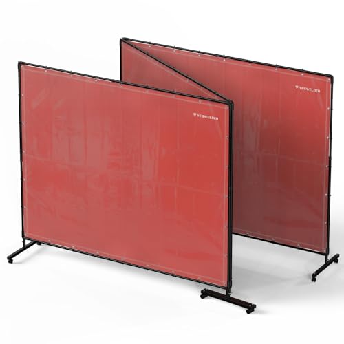 YESWELDER Welding Screen Frame, 3 Panel 6 x 8 ft