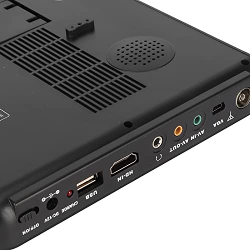 Miniatura 7 de Tv Portátil De 10 Pulgadas, 16:9 Tft Led 1080p Dvbt T2 Tv Digital, Mini Tv Con Ranura Para Tarjeta Usb Sd, Televisor De Mano O Coche, Caravana, Camping, Exterior Y Cocina