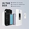 Hathaspace Smart True - Purificador de aire HEPA 6 en 1, limpiador de aire y desodorante para habitaciones grandes para alergias, mascotas, asma, fumadores y olores, elimina el pelo de mascotas, #2