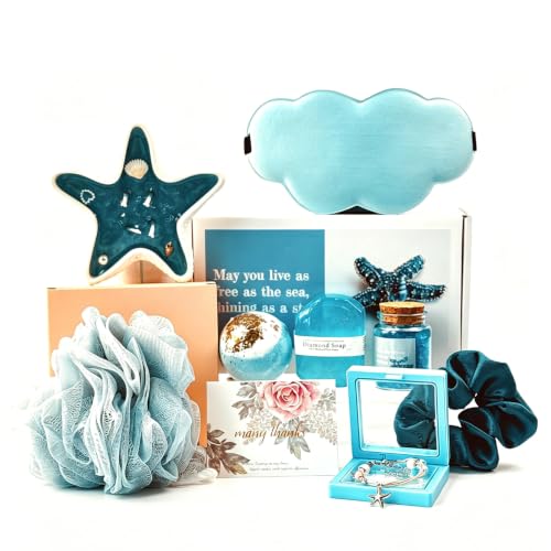 Blue Self-Care Gift Set