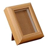 Baoblaze Picture Frame Photo Holder Creative Practical Card Display Frame Calligraphy Card Display Stand for Living Room Shelf Office, Hold 1 Card