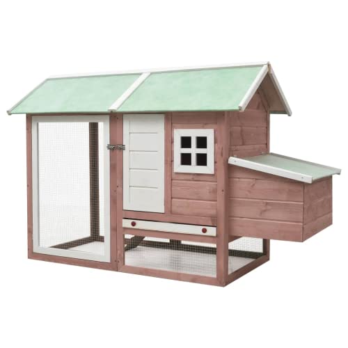 Hühnerstall, Hühnerkäfig aus Holz, bequem und langlebig für den Außenbereich