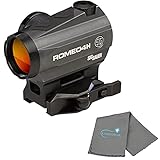 Sig ROMEO4H 1x20 MM Closed Red Dot Sight, SOR43011, 2 MOA Dot, Waterproof & Fogproof, with a Lumintrail Cleaning Cloth