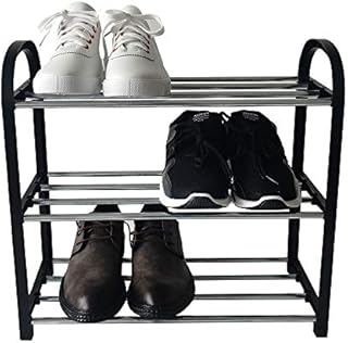 JZHHRPP shoe rack 3-Tier shoe rack small shoe rack simple shoe racks 42X19X43cm