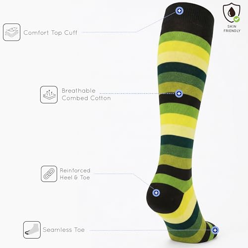 Image of Mysocks Unisex Knee High Stripe Socks