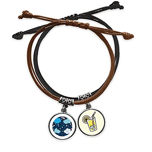 Bracelet Cloud Umbrella pluie cœur et jus de citron, le cadeau idéal et poétique