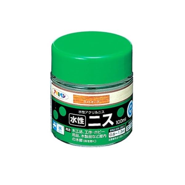 まる子 基本サイズ 脚4本 ライトオーク ニス Amazon.co.jp: 水性ニス ライトオーク 100ML【5個セット】 top1-ds