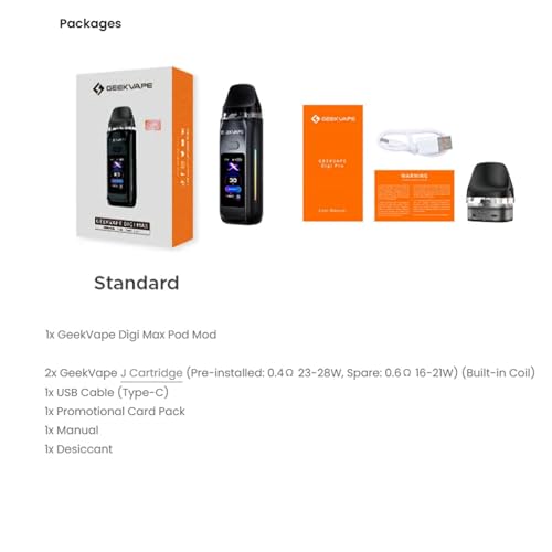 Kit GEEKVAPE Digi Max R e-cigarette d'exception Ruby Red avec batterie 3000mAh - 7