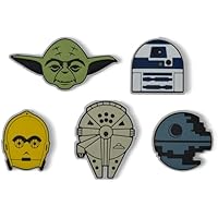 Crocs - Star Wars 5 Pack, Encantos para zapatos Unisexo,