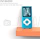 Hotechs MP3-Player/MP4-Player, MP3-Player mit 32 GB Speicherkarte, schlankes Design, digitales LCD-Display, 4,6 cm (1,8 Zoll) Display, FM-Radio