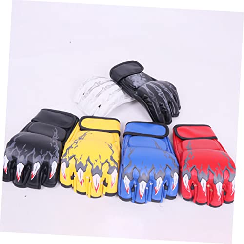 Mitaines de boxe sans doigts Abaodam confortables pour entraînement de sparring intensif