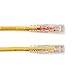 Black Box 100FT Yellow CAT5e Locking Patch Cable 350MHz UTP CM Snagless