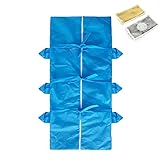 Materiales de alta calidad: el uso de materiales no tejidos engrosados respetuosos con el medio ambiente, la bolsa de plástico incorporada no tiene fugas, es resistente y duradera. Resistente al desgaste, a prueba de viento, impermeable, a prueba de sol, sin fugas y no se daña fácilmente.