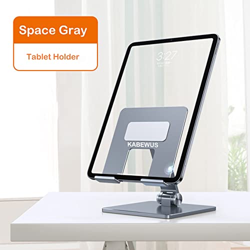 KABEWUS Suporte para iPad 2022 Suporte para tablet e computador, suporte dobrável de liga de alumíni