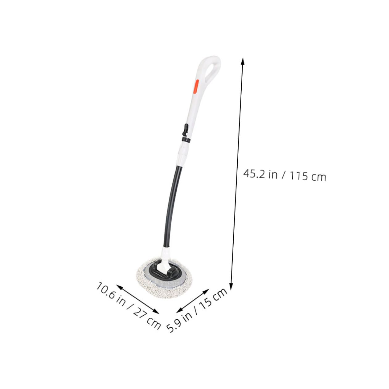 Cabilock Cepillo de Limpieza para Coches Mango Telescópico de Aleación de Aluminio y Chenilla Suave para Proteger la Pintura en Limpieza Doméstica