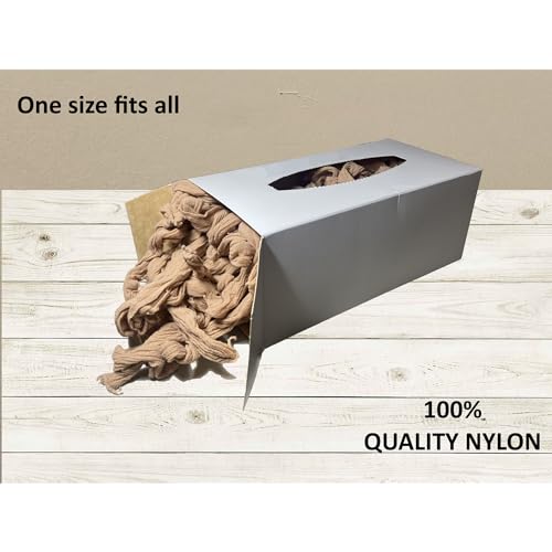 New Disposable Try On Socks - Beige Tan Footies2