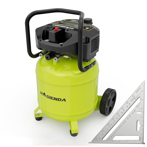 HASIENDA 12 Gallon Oil-Free Workshop Air Compressor