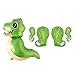 Self standing Dinosaur Tyrannosaurus Animal Balloons for Birthday Party Baby Shower Decoration Kit Inflatable Party Supplies Decorations Gift Kids and Adults (Blue)