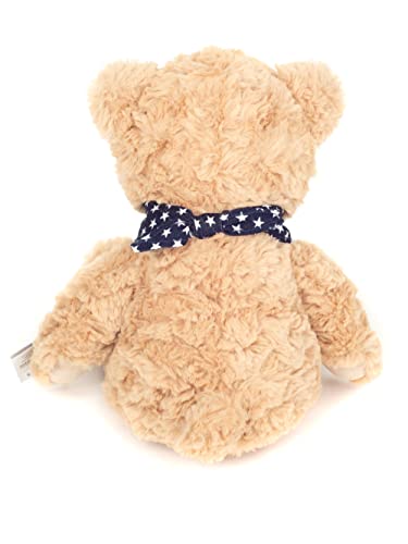 Teddy Hermann 91388 Teddy-Bär Sandfarben 30 cm, Kuscheltier, Plüschtier