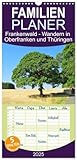  Familienplaner 2025 - Frankenwald - Wandern in Oberfranken und Thüringen mit 5 Spalten (Wandkalender, 21 cm x 45 cm), CALVENDO: Der Frankenwald im ... Landschaft ideale Wandermöglichkeiten.