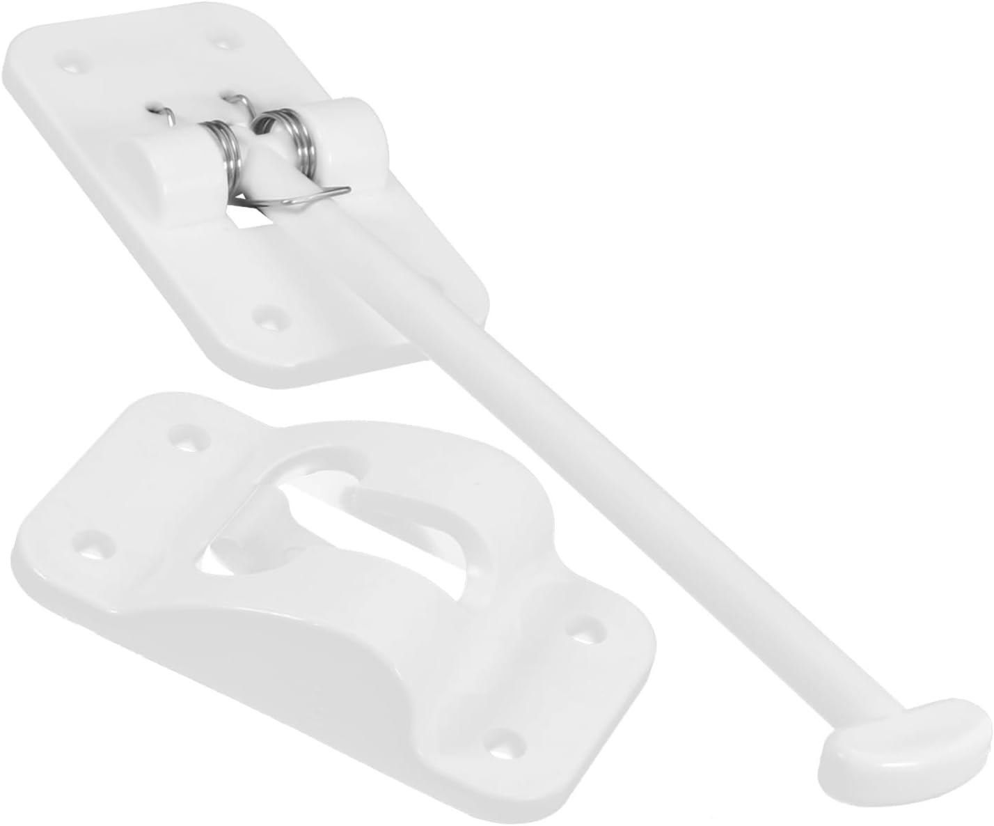Cargo Trailer Door Latch Hook Durable Plastic Door Holder with Easy Installation Prevents Accidental Openings for Rvs Campers and Trailers