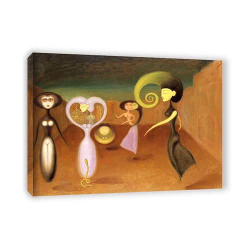 Impression sur toile Victor Brauner Sans titre n°3 | Reproduction peinture abstraite 40x30
