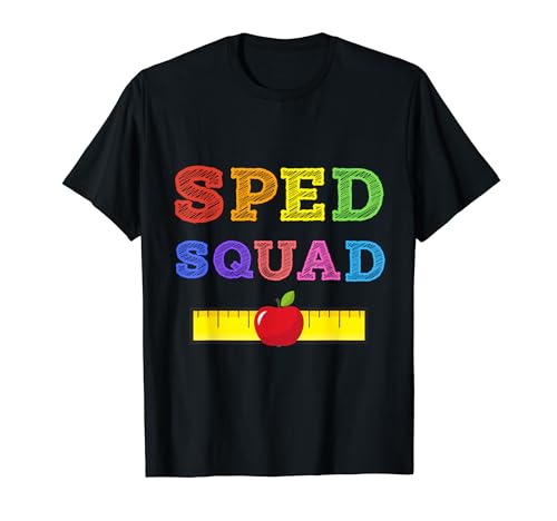SPED Squad Special Education Life Group Matching T-Shirt