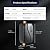LOHISHILO Electric Tankless Water Heater 3000W 110V Bathroom Kitchen Instant Hot Water Heater with LED Display for Daily Washing, RVs, Bars, Schools, Hospitals, 4.6 * 2.8 * 6.3inch (Red)