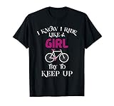 Cute Bicycle Bike Shirt Woman Girl Birthday Mothers Day Gift