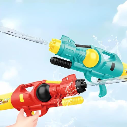 Image of Storio Holi Holi Pichkari Water Gun Toy for Kids with Upto 30Ft Range |High Pressure Mechanism Ideal Outdoor Toy for Pool & Beach Fun