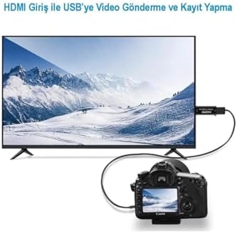 Kelepir Fırsatlar Hdmı 1080p Usb 2.0 Hd Video Capture Video Görüntü Yakalama Kartı siyah - Görsel 7