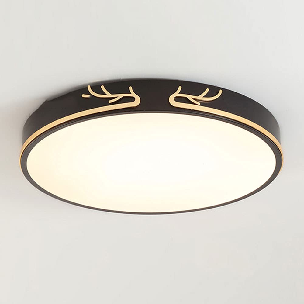 Lustre plafonnier LED scandinave gris pour créer un salon cosy