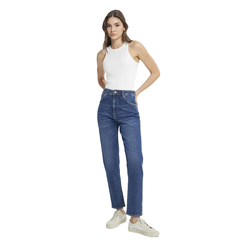 Mom Denim Pantolon Kot Pantolon Kadın