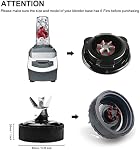 Blender Replacement 6 Fins for Ninja Blade 16 oz Cup Fit for Nutri Ninja BL660 1100w, Ninja BL771 30, Ninja BL770 1500w, BL780CO BL663 BL663CO BL665Q BL740 BL773 BL780