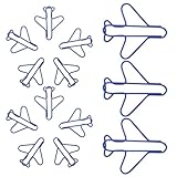 Matériau : les trombones métalliques sont conçus pour résister à un usage quotidien. ainsi, vos petits trombones en forme d'avion resteront robustes et esthétiques au fil du temps. ils servent également à organiser vos documents et à ranger vos papiers à la maison