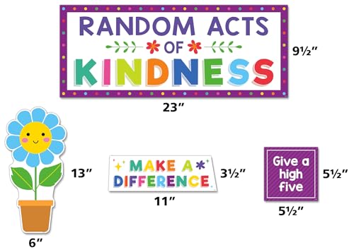 Teacher Created Resources Colorful Random Acts of Kindness Bulletin Board (TCR8328) by Teacher Created Resources - Used condition - Image 4