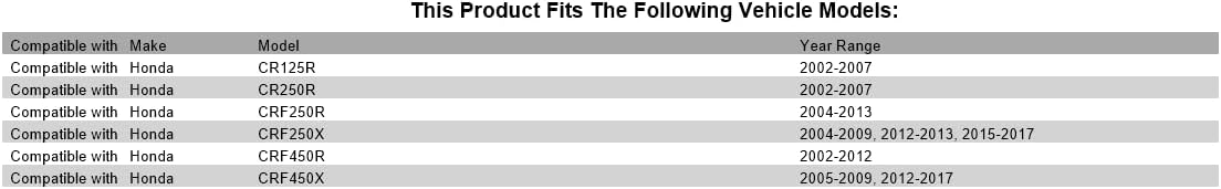 Tusk Impact Complete Wheel - Rear 19 x 2.15 Black Rim/Silver Spoke/Red Hub Compatible with Honda CRF450R 2002-2012/CRF250R 2004-2013