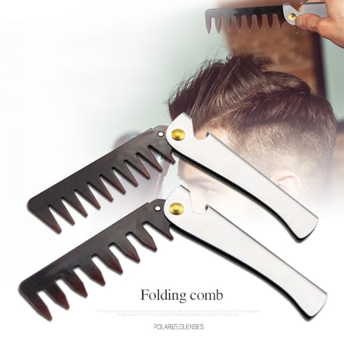Peine Balacoo plegable de dientes anchos 2 unidades miniatura 2
