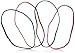 Scunci No-slip Grip Flat Bright Headwraps, Assorted Colors