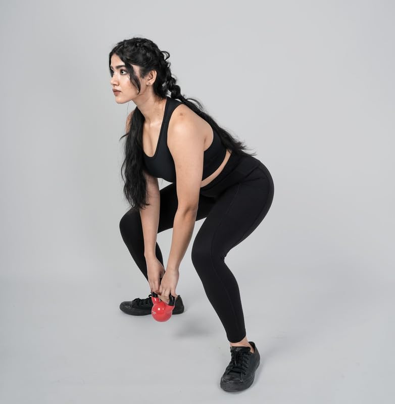 Image of Gym Wear Co-ord Set for Women Stretchable Top & Leggings for Women's & Girls Suitable for Yoga Jogging & Gym Western Coord Set