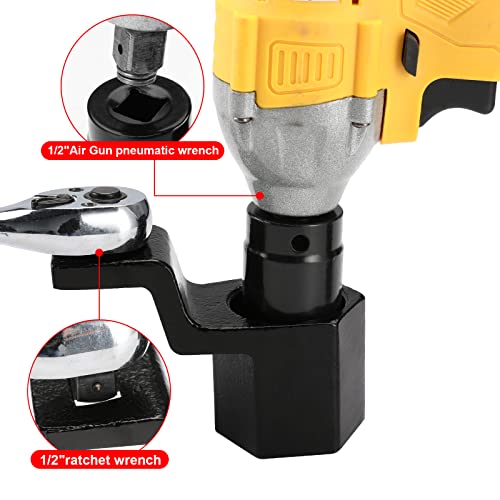 Betooll 19 Mm Harmonic Balancer Socket & 50Mm Crankshaft Crank Pulley Wrench Holder Tool Removal Holding Spanner Kit Compatible With Honda And Acura Engines #TOP6