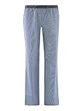 Extraweich Luca David Damen Pyjamahose Olden Glory Pants - blau/weiß - Größe 40