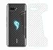 Produktbild NOKOER Schutzfolie Rückseite Folie für Asus ROG Phone 2, [3 Stück] 0.1mm Ultradünn Carbon Muster Rückseite Folie, Kratzfest Anti Fingerabdruck rutschfest