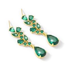 CZ leaf-emerald green