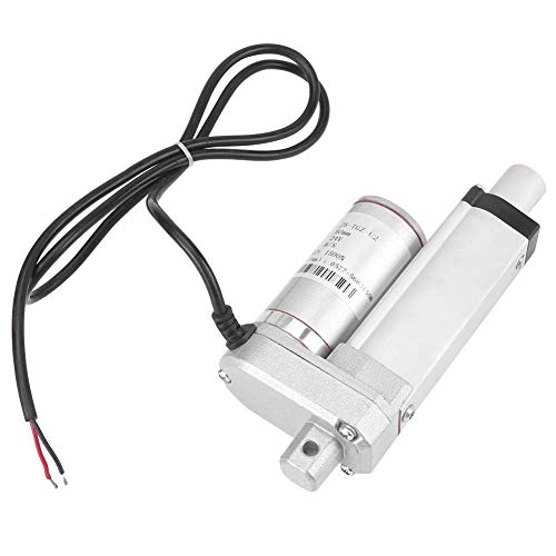 Multifunción 12v DC Pequeño Actuador Lineal Cilindro Movimiento de Elevación 150 KG 330 Libras de Peso Pesado Máximo Motor para Automatización Médica(50MM)