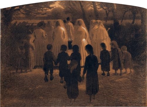 Impresión lienzo el niño muerto de Giuseppe Pellizza Da Volpedo 60x90