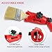 Dotexion Multi-Angle Paint Brush Extension Pole Kit Handheld Paint Tool Extender Attachment Bracket Suitable for Ceiling, Window