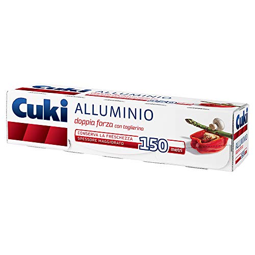 Cuki - Alluminio 150 Metri, Con Taglierina, Doppia...