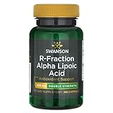Swanson Double-Strength R-Fraction Alpha Lipoic Acid 100 Milligrams 60 Capsules